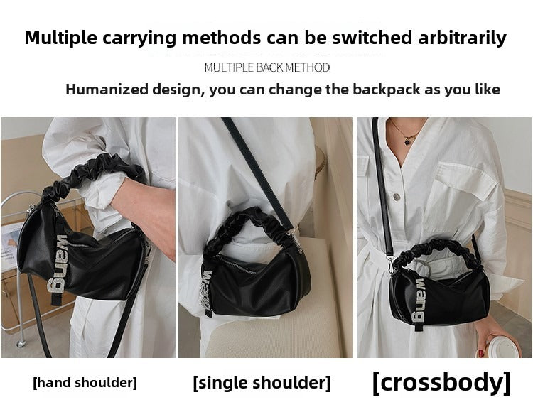 Maison Étoile™ | Sac à bandoulière pour femme, sac plissé sous les bras