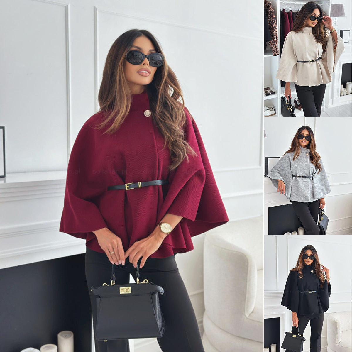 Maison Étoile™ | Poncho Modernité Charme