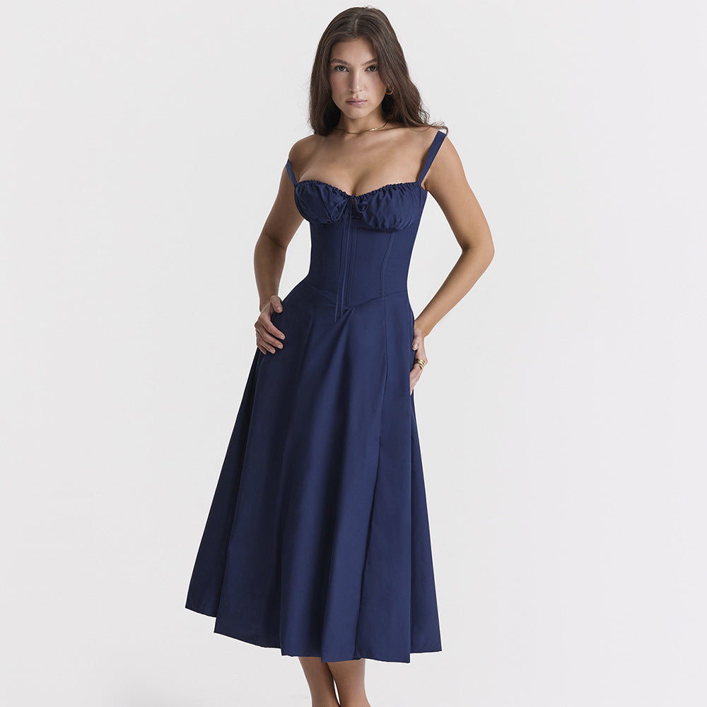 Maison Étoile™ | Robe mi-longue élégante