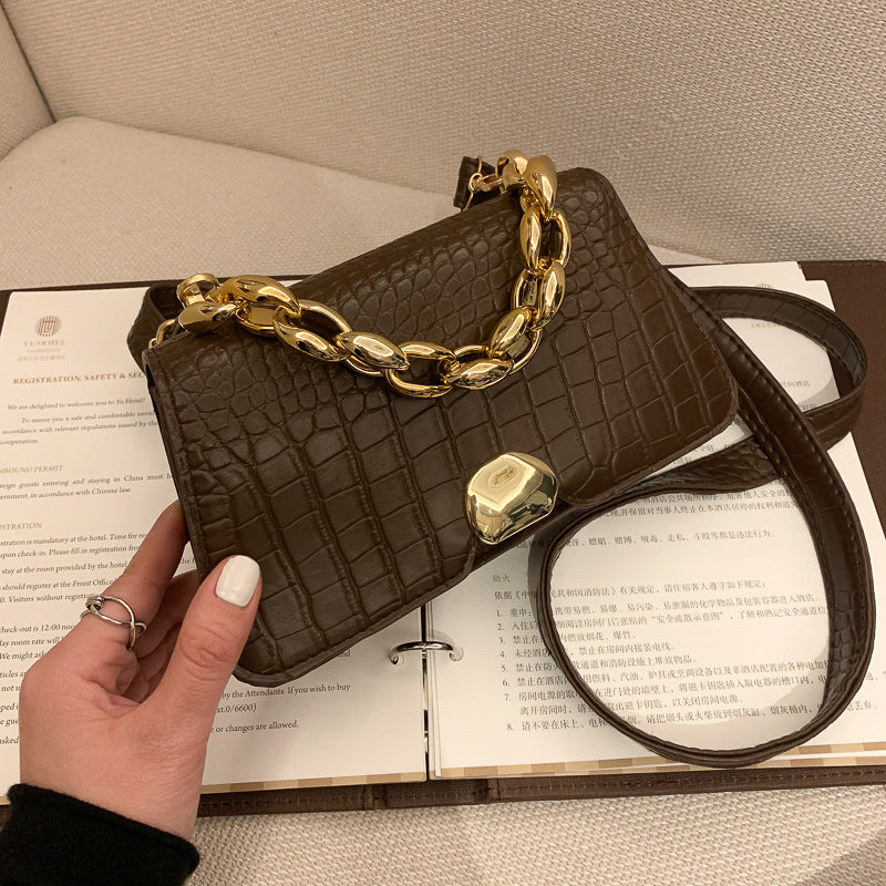 Maison Étoile™ | Sac messager rétro, petit sac carré simple