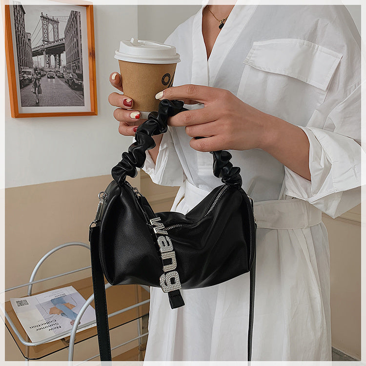 Maison Étoile™ | Sac à bandoulière pour femme, sac plissé sous les bras