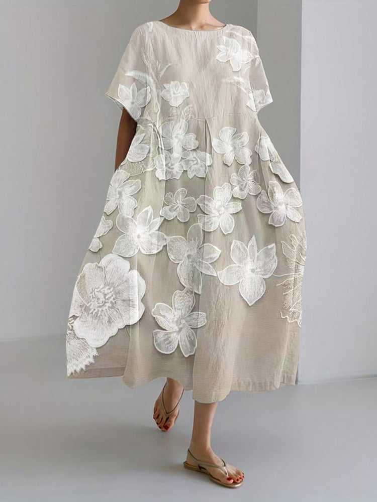 Cirelle™ - Robe Élégante à Imprimé Floral