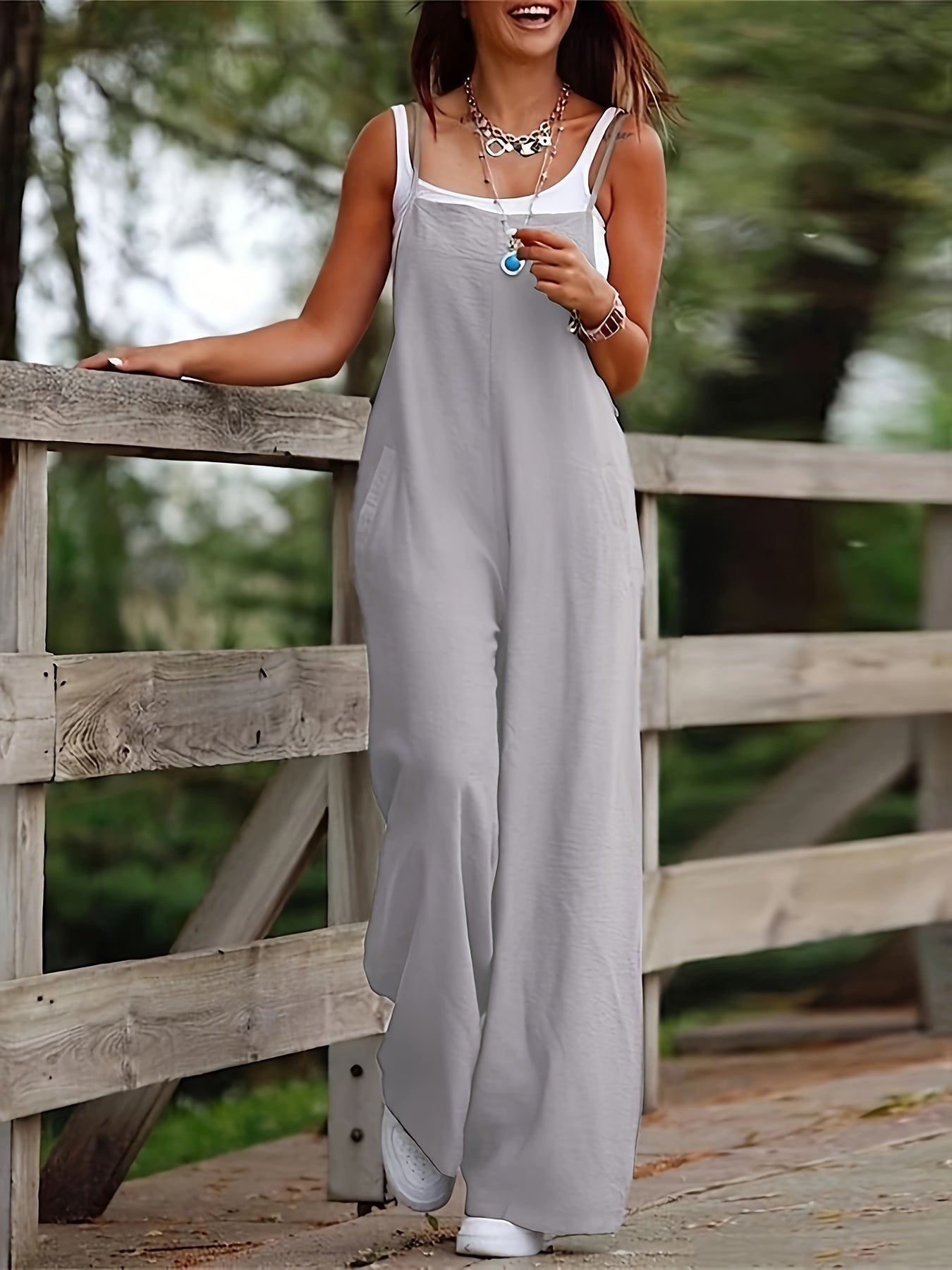 Maison Étoile™ | La Jumpsuit Large Unicolore