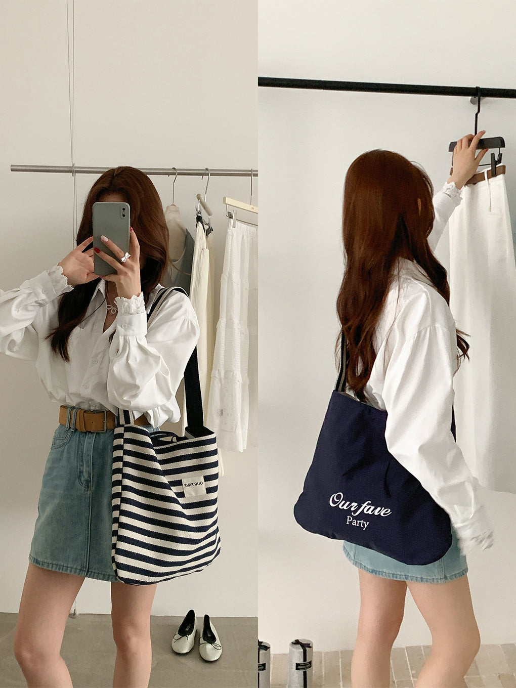 Maison Étoile™ | Style simple, porté double & rayures chic