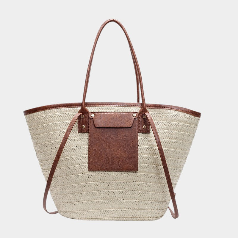Maison Étoile™ | Fourre-tout en paille, parfait pour l’été
