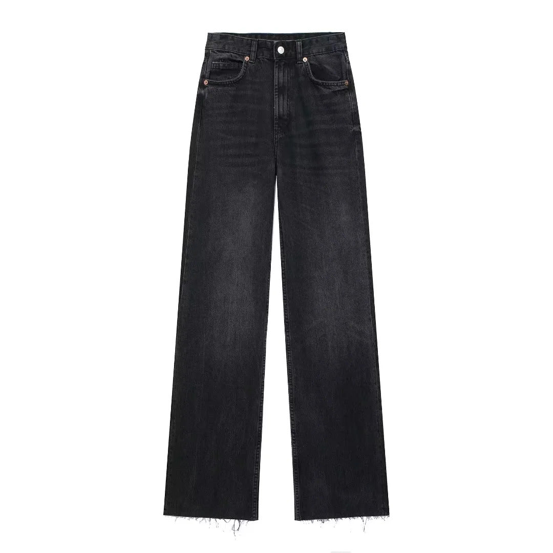 Maison Étoile™ | Jean Noir Évasé