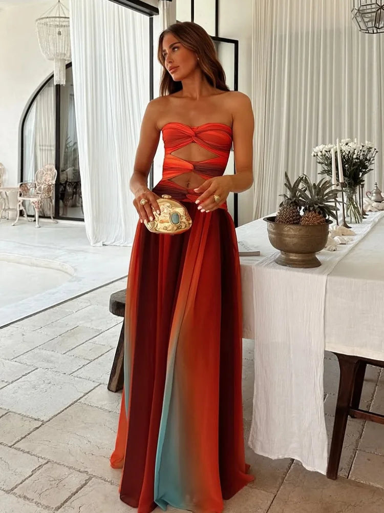 Maison Étoile™ | Robe coucher de soleil