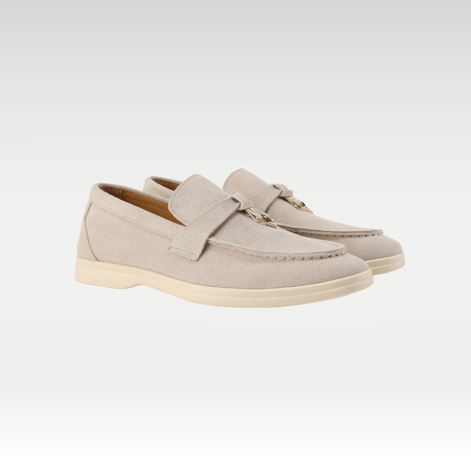 Maison Étoile™ | Mocassins en daim Old Money