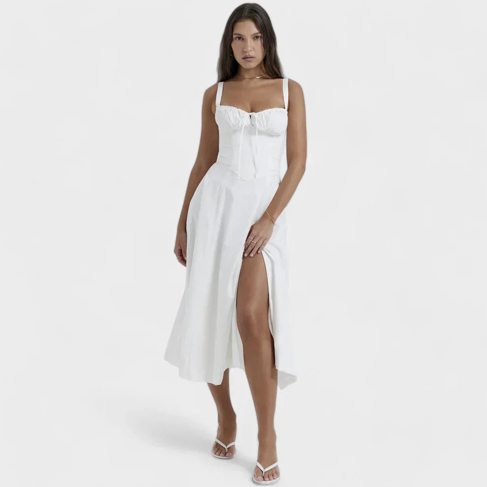 Maison Étoile™ | Robe mi-longue élégante