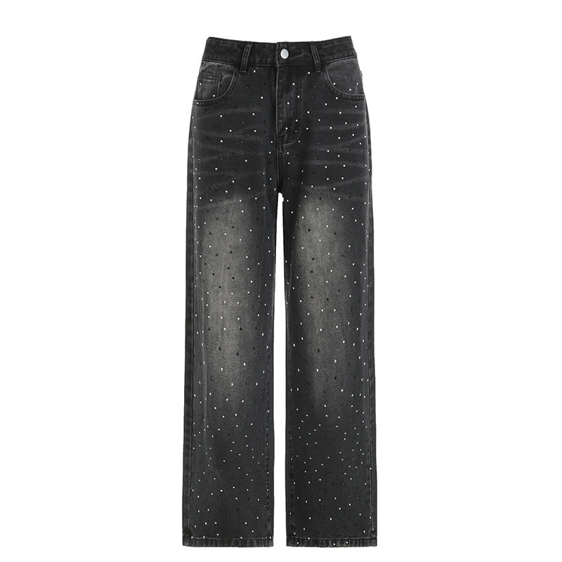 Maison Étoile™ | Jean en denim pailleté