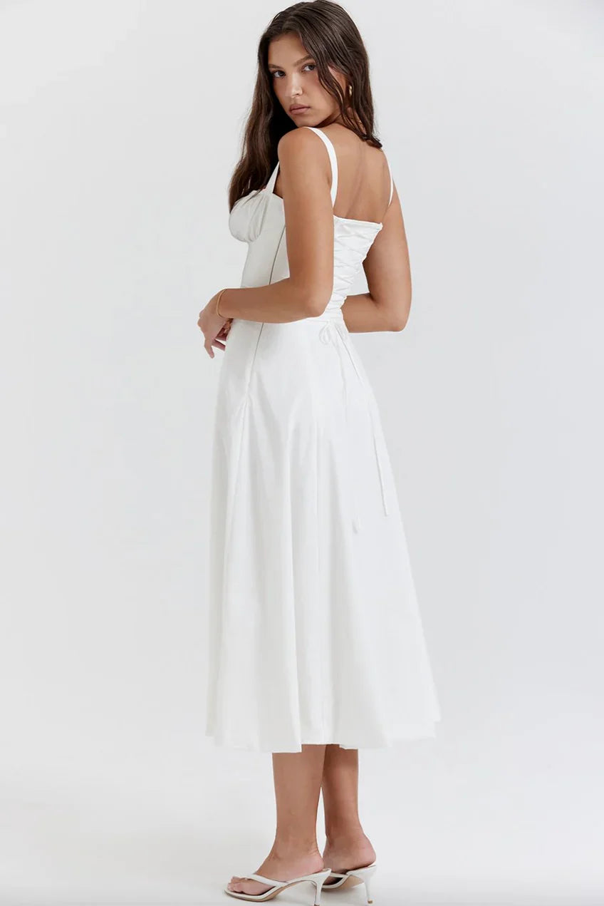Maison Étoile™ | Robe mi-longue élégante